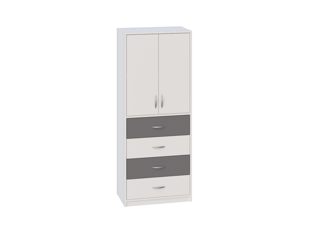 Ultra 216_biały_front biały+stalowy
