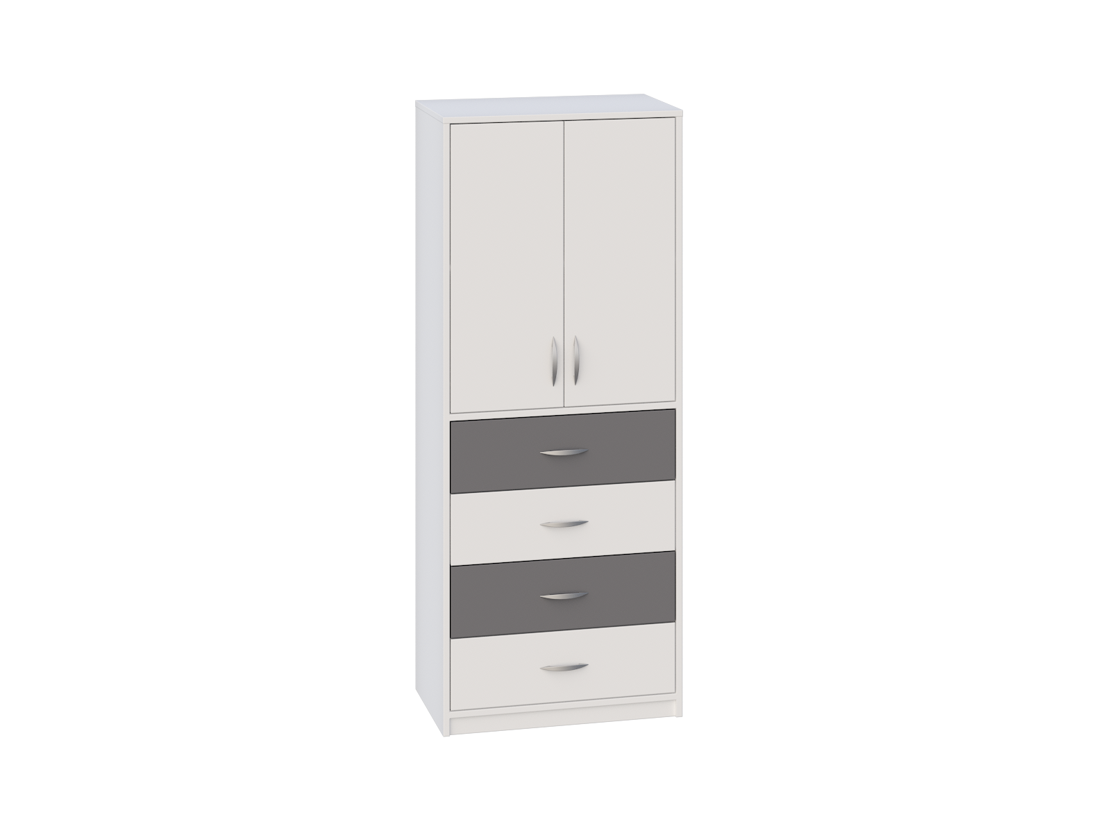 Ultra 216_biały_front biały+stalowy