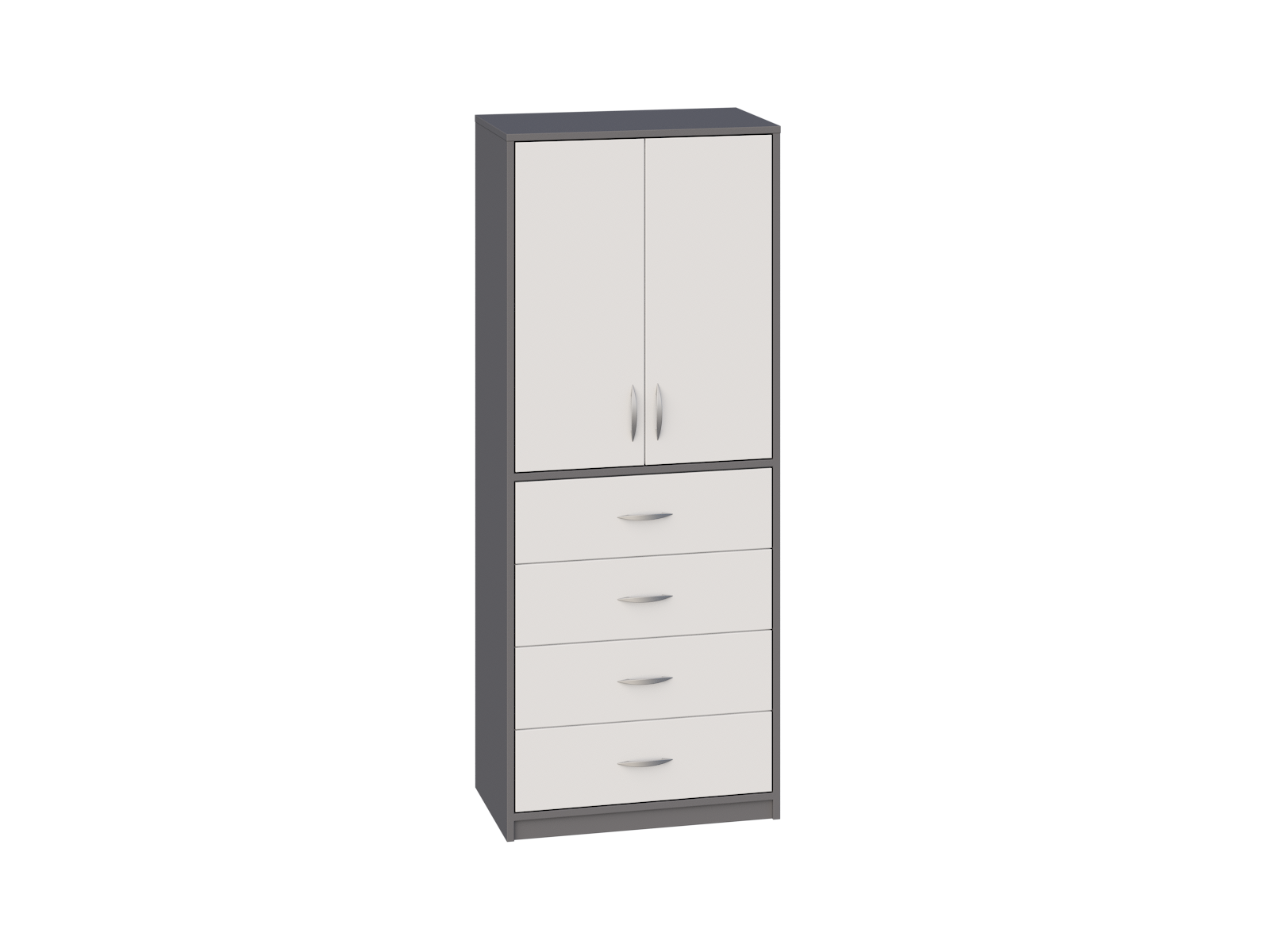 Ultra 216_stalowy_front biały