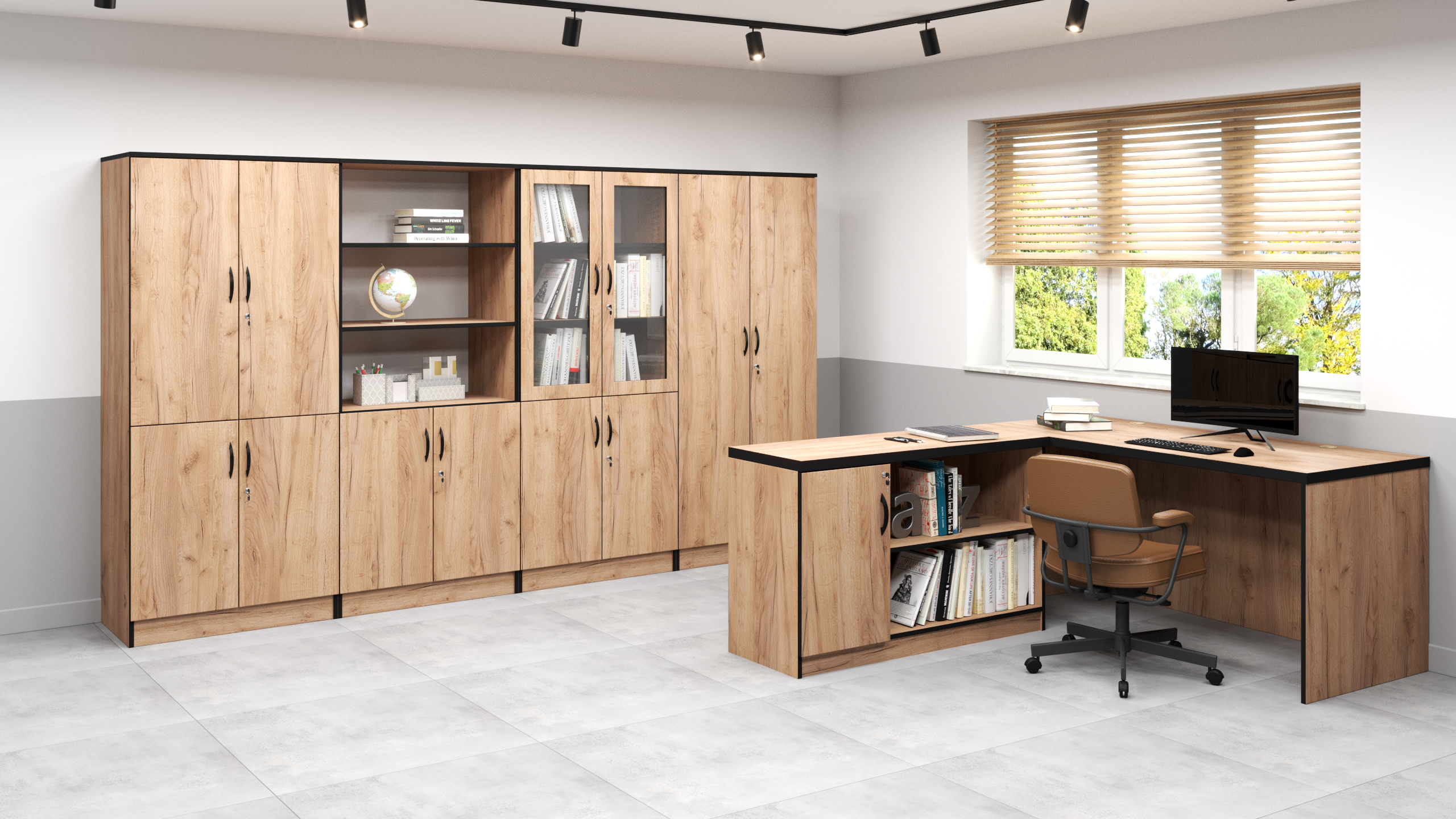 A_meble szkolne gabinetowe sekretariat_dąb craft 2