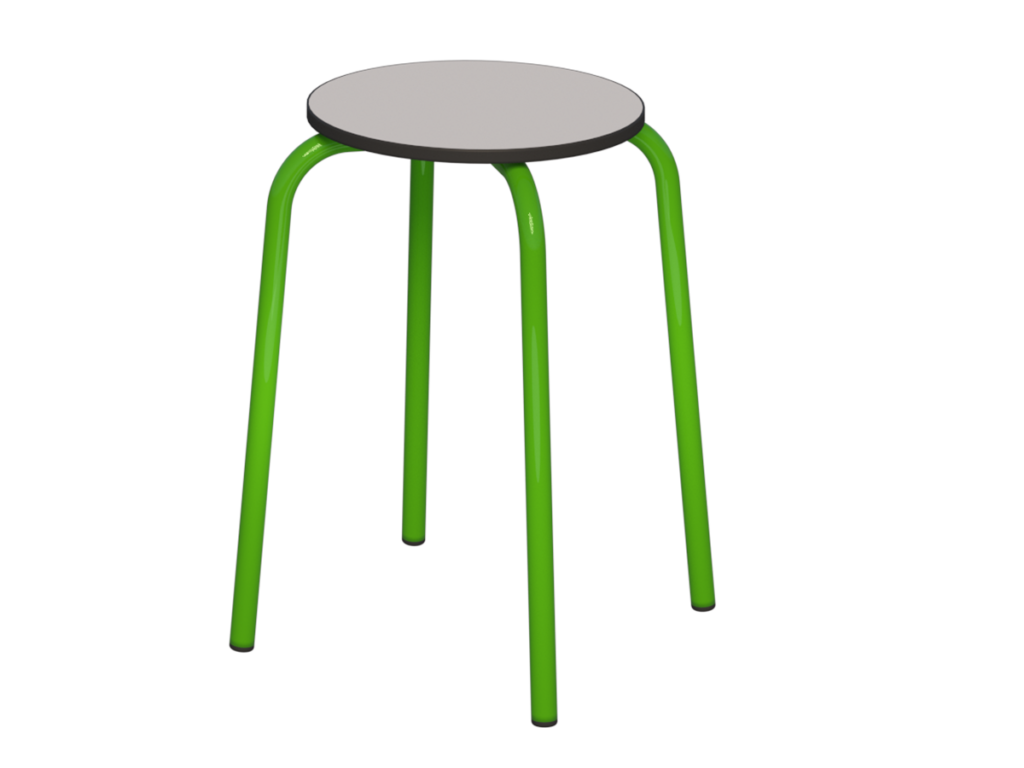 taboret okrągły st.trawiasty_compact popiel