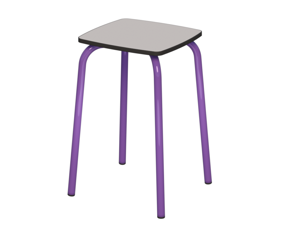 taboret kwadrat st.fioletowy_compact popiel