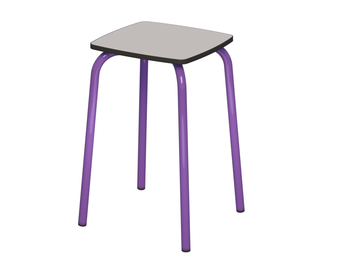 taboret kwadrat st.fioletowy_compact popiel