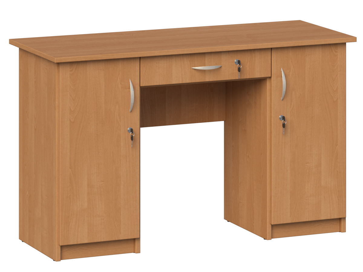 Biurko KUJAWIAK 2szafkowe_olcha