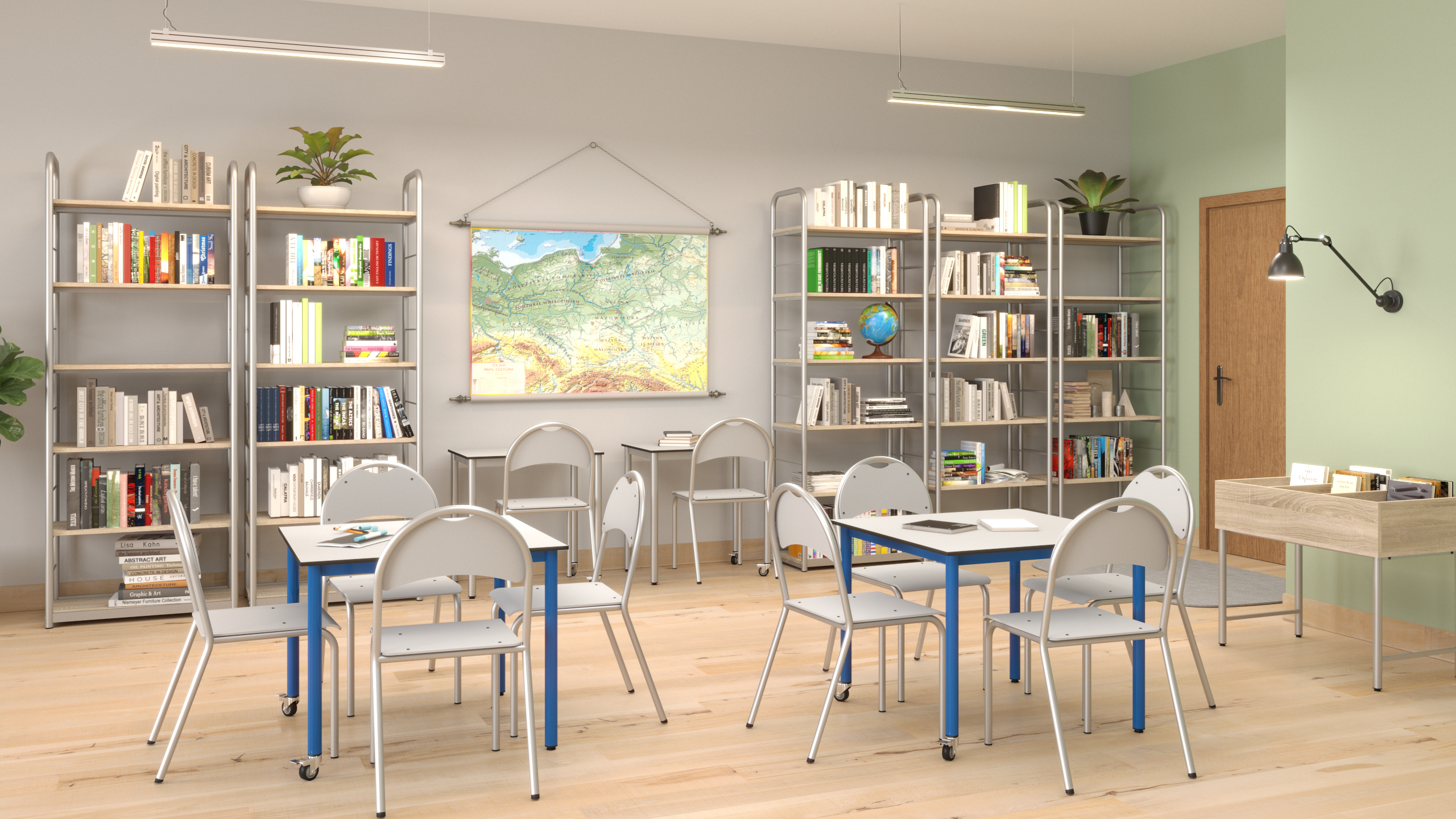 Biblioteka szkolna_Widok 2