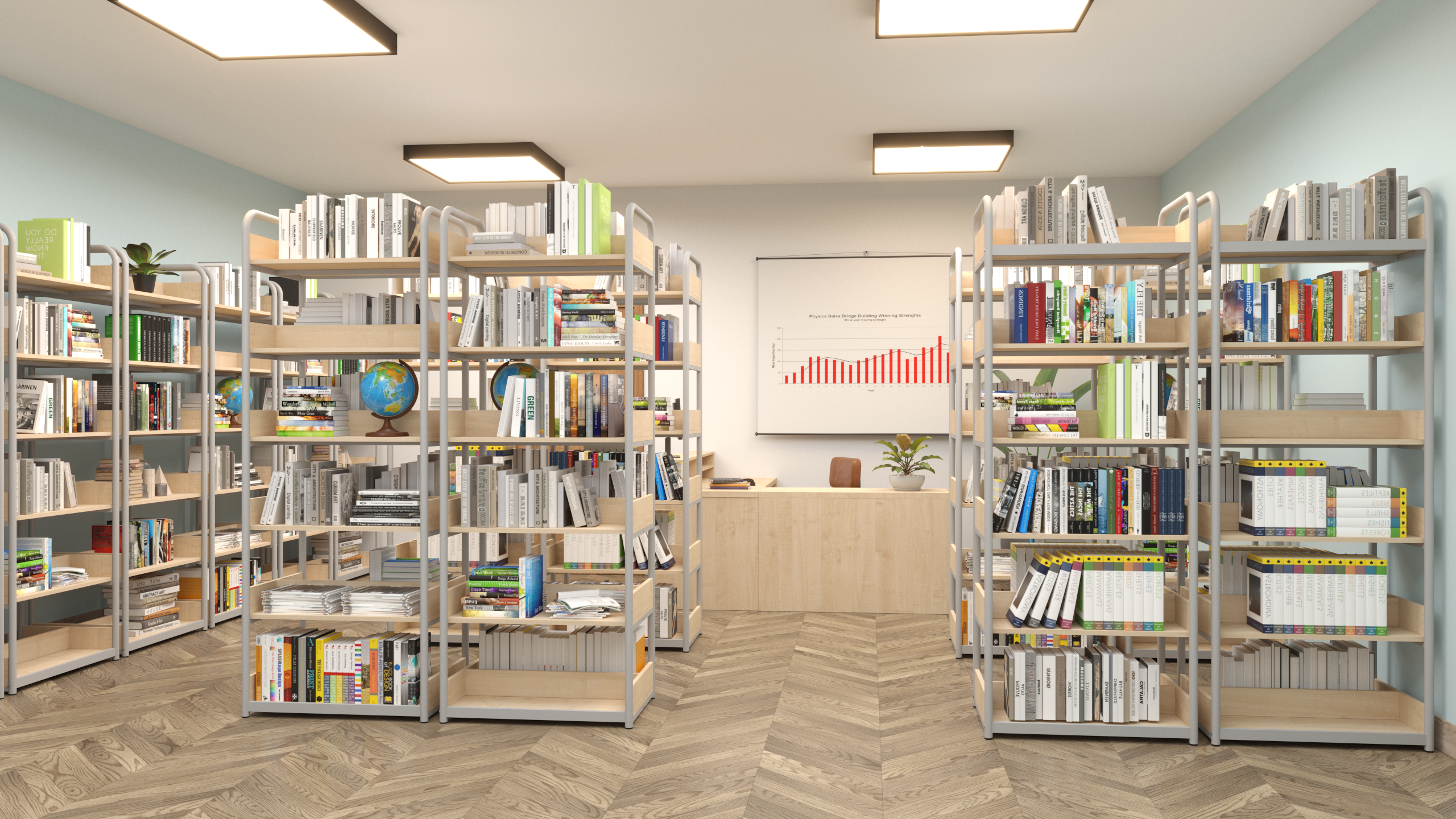 Biblioteka szkolna_Widok 3