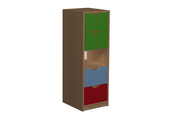 Regał z 4 szufladami MAŁGOSIA 23