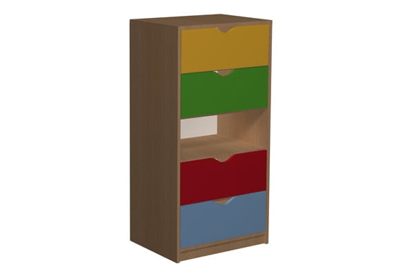 Regał z 4 szufladami MAŁGOSIA 31