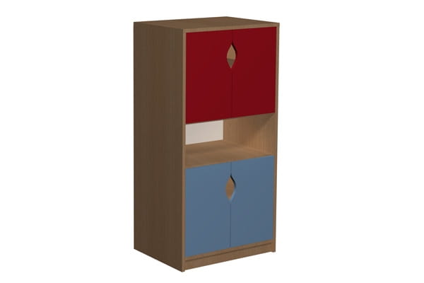 Regał z 2 szafkami MAŁGOSIA 33