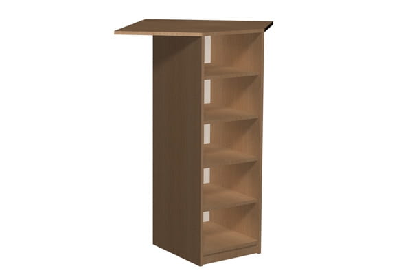 Regał narożny MAŁGOSIA 37