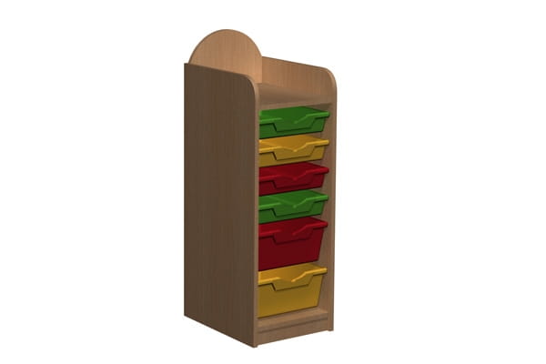 Regał na pojemniki Jasio C