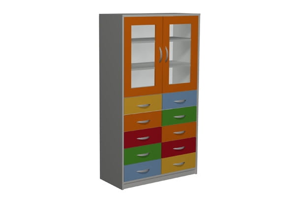 Witryna z szufladami przedszkolna Gucio B