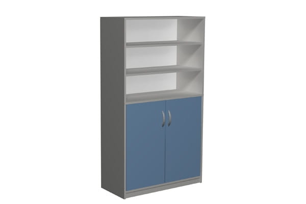 Regał z szafką przedszkolny Gucio D