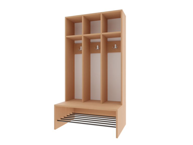 Szatnia do przedszkola "F" 3 lub 6 osobowa