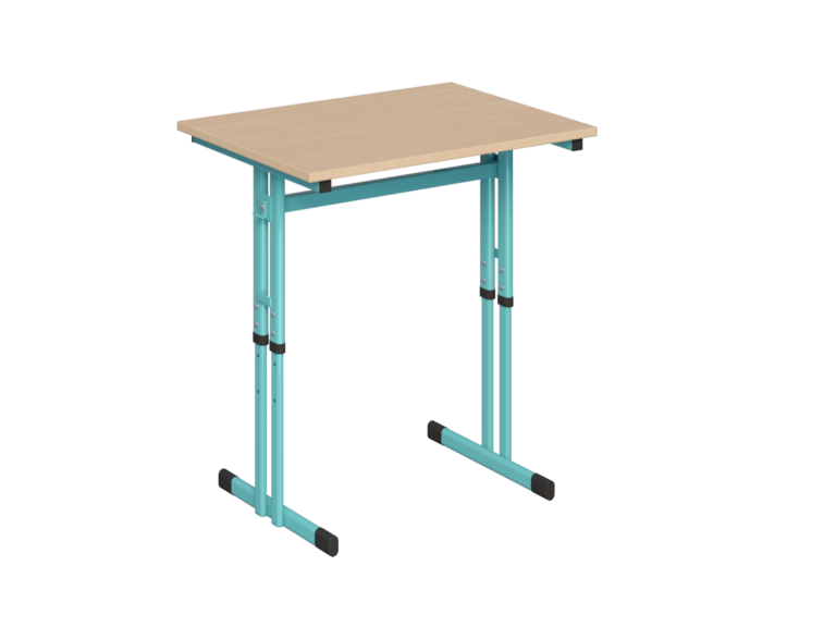 Ławka szkolna Reks 1-osobowa z regulacją wysokości