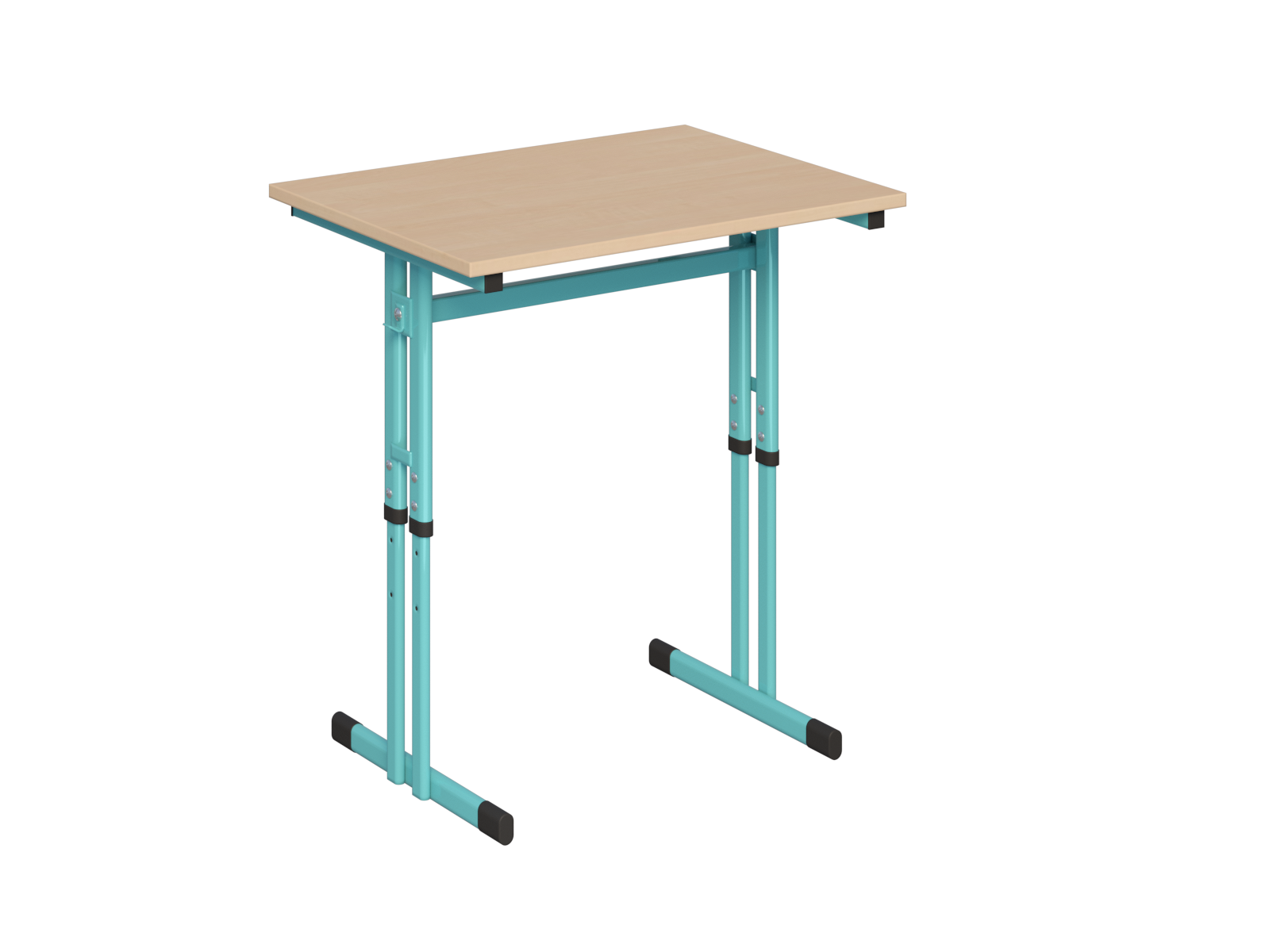 Ławka szkolna Reks 1-osobowa z regulacją wysokości