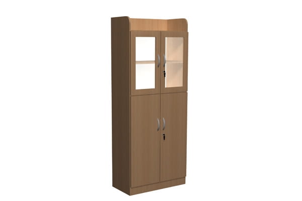 Szafa szkolna z witryną Bałtyk B