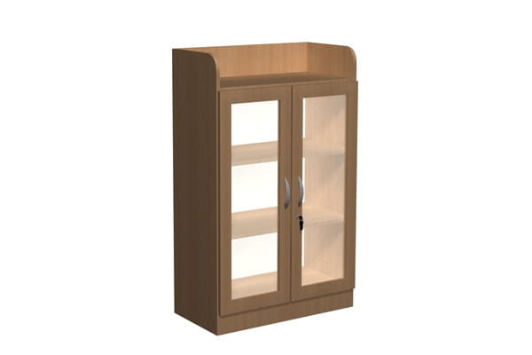 Szafka szkolna z witryną Bałtyk ZL