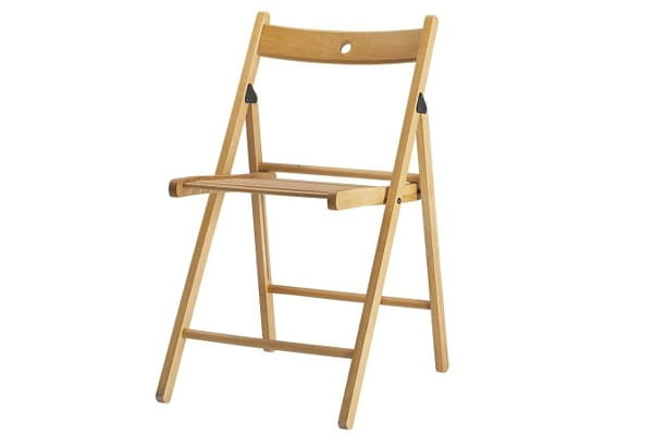 Krzesło składane drewniane