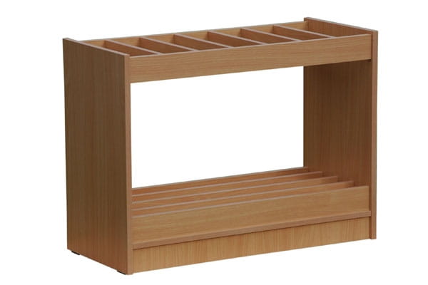 Stojak na mapy z płyty