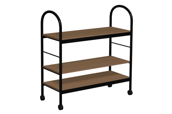 Regał biblioteczny pomocniczy 1000 mobilny