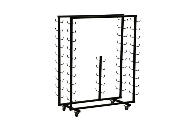 Stojak do przechowywania map podwójny