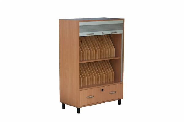 Szafka na dzienniki z żaluzją