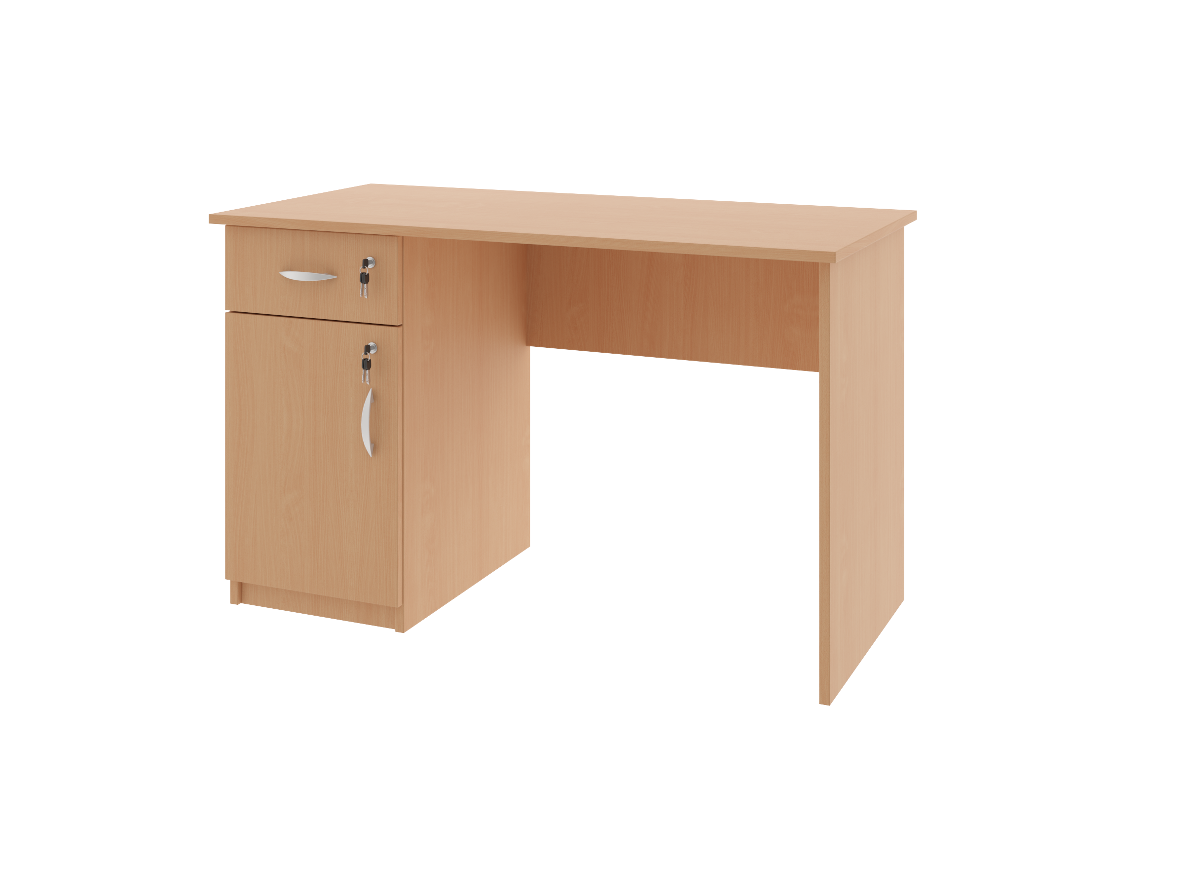 Biurko szkolne z szafką i szufladą, Piotr