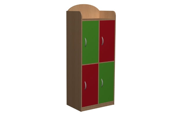 Szafa przedszkolna skrytkowa Primo 74