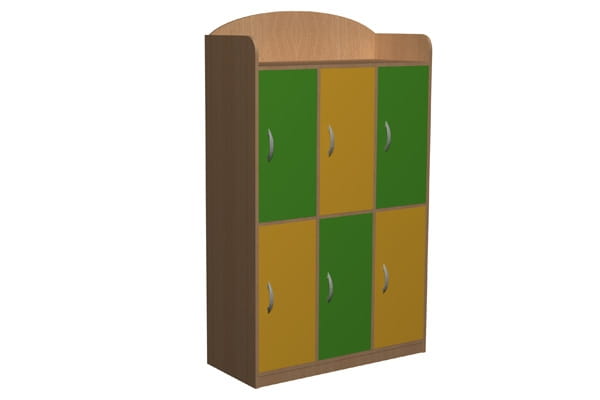 Szafa przedszkolna skrytkowa Primo 75