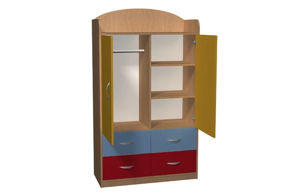 Szafa przedszkolna Primo 79