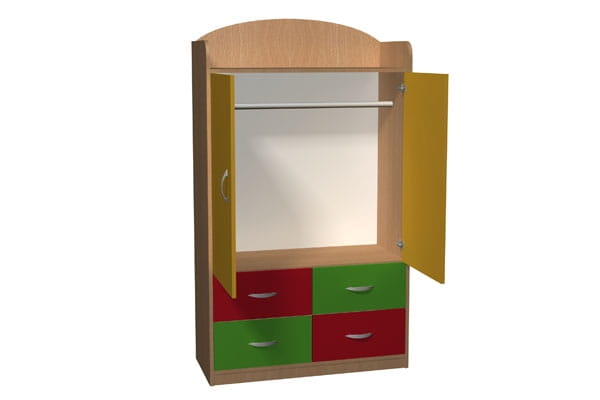 Szafa przedszkolna Primo 80