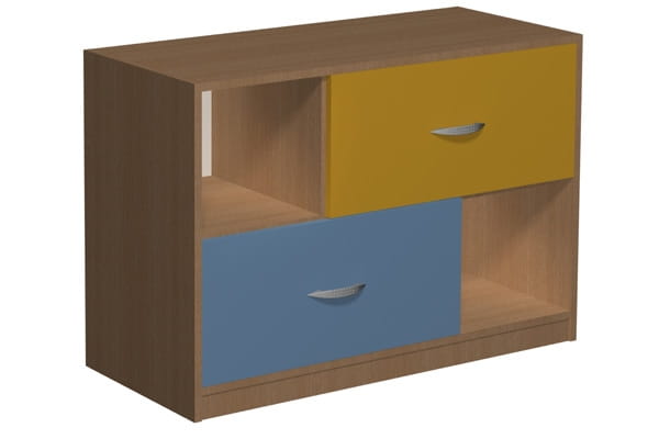 Szafka przedszkolna niska Primo 91