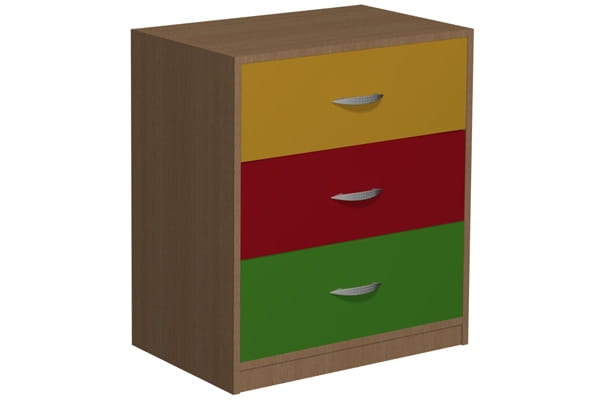 Komoda przedszkolna z szufladami Primo 119