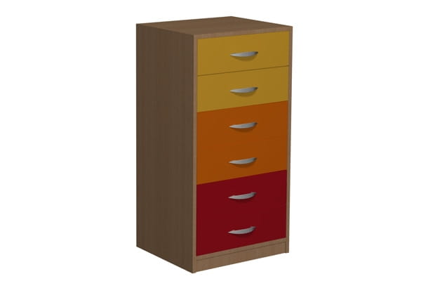 Szafka przedszkolna z szufladami Primo 146