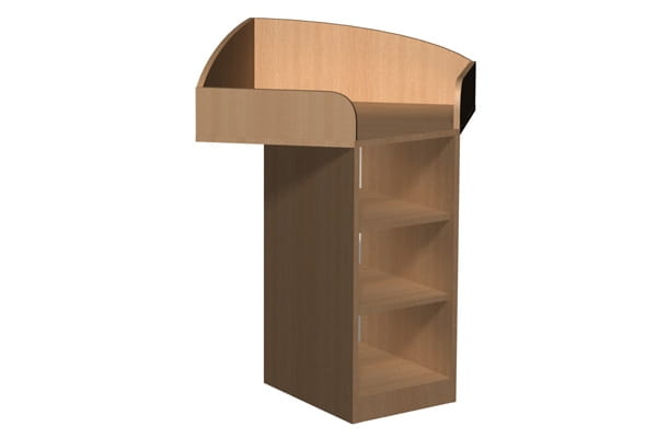 Regał przedszkolny narożny Primo 171