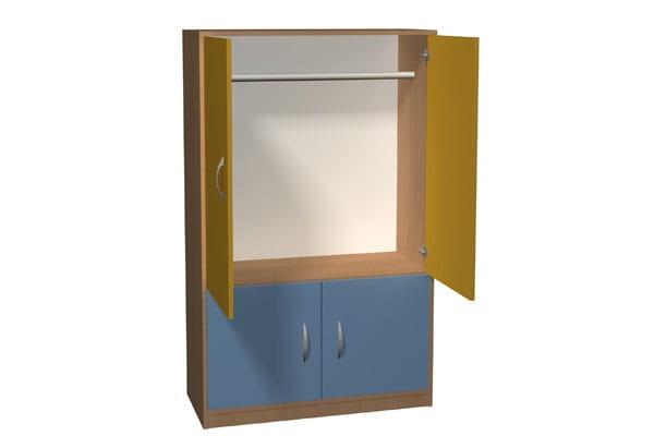 Szafa przedszkolna ubraniowa Primo 212