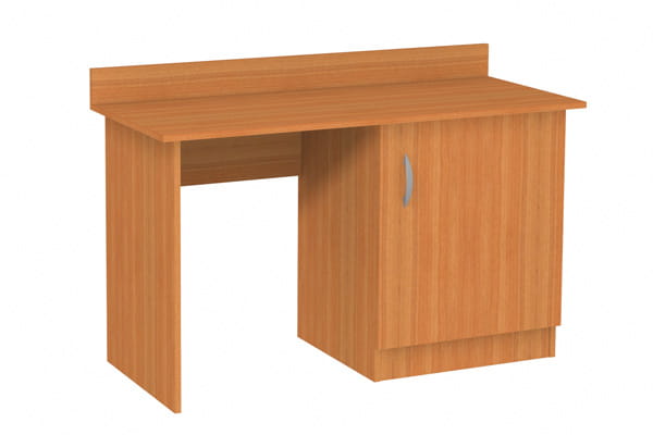 Biurko z szafką na lodówkę