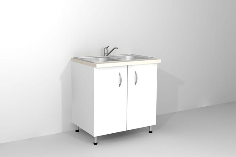 Szafka ze zlewem szer. 800 mm do gabinetu lekarskiego