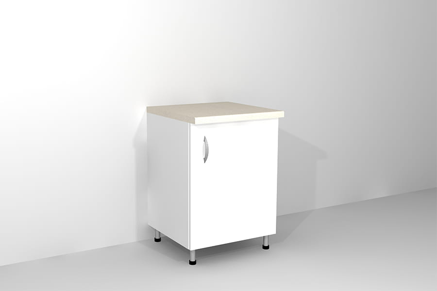 Szafka stojąca szer. 600 mm do gabinetu lekarskiego