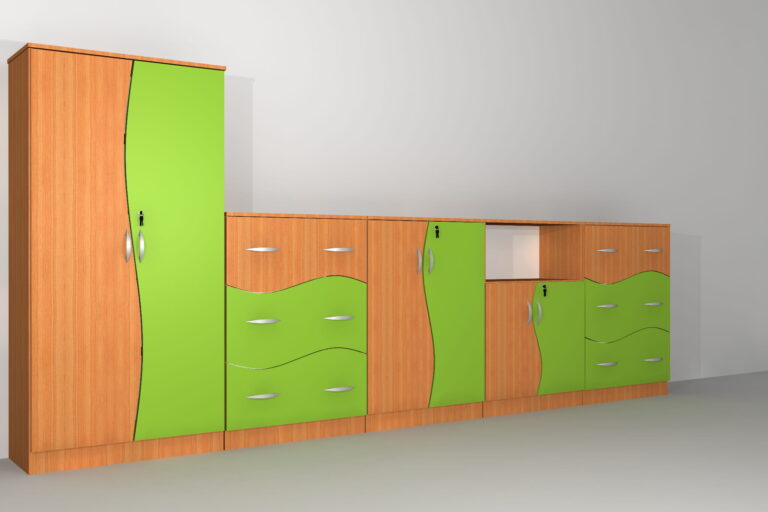 Zestaw szafek szkolnych Nr 2