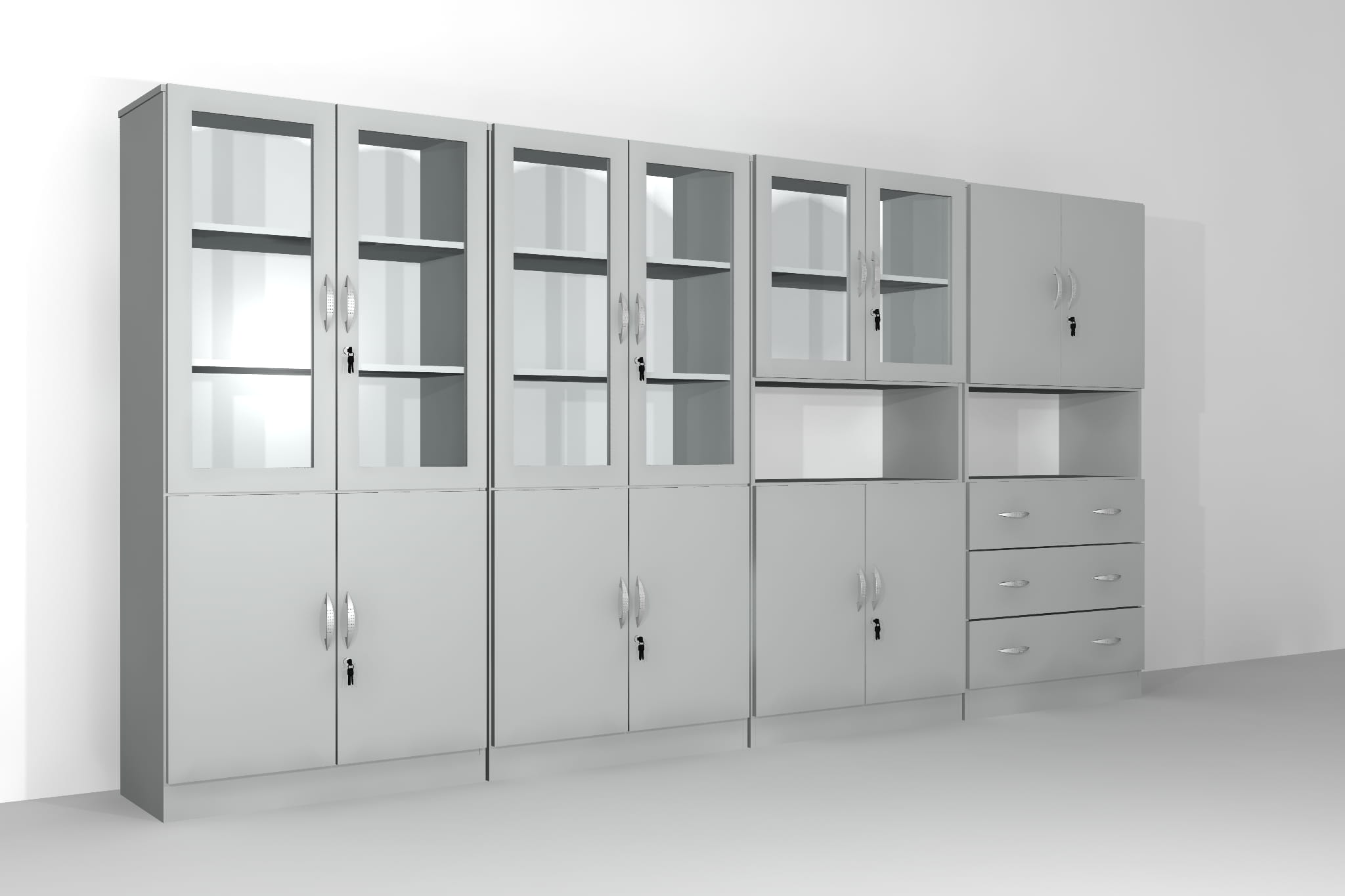 Zestaw szafek szkolnych Nr 4