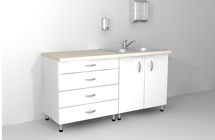 Zestaw mebli Nr 1 do gabinetu lekarskiego