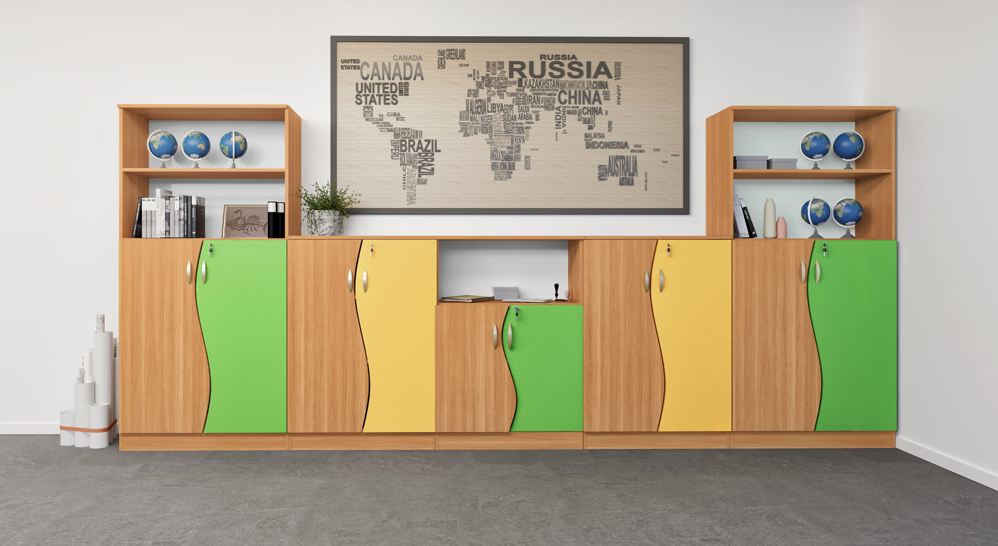 Zestaw szafek szkolnych nr 15