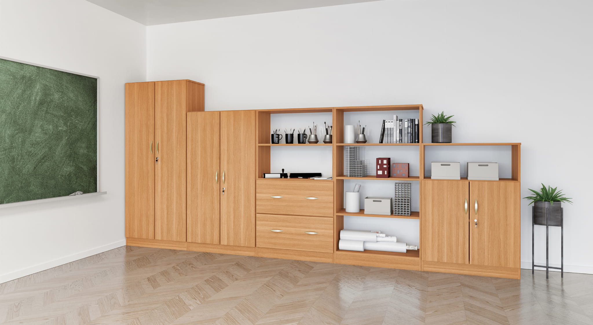 Zestaw szafek szkolnych nr 18