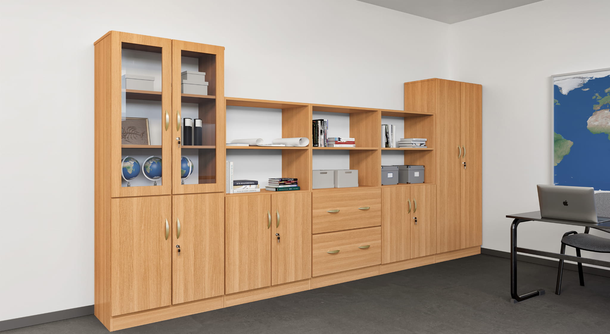 Zestaw szafek szkolnych nr 19