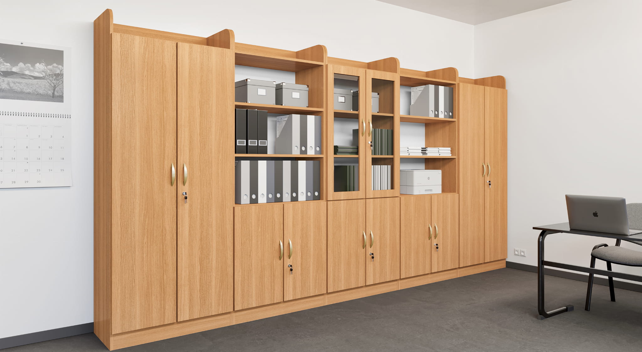 Zestaw szafek szkolnych nr 25