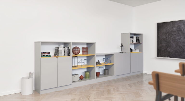 Zestaw szafek szkolnych nr 128 Mazur OWE