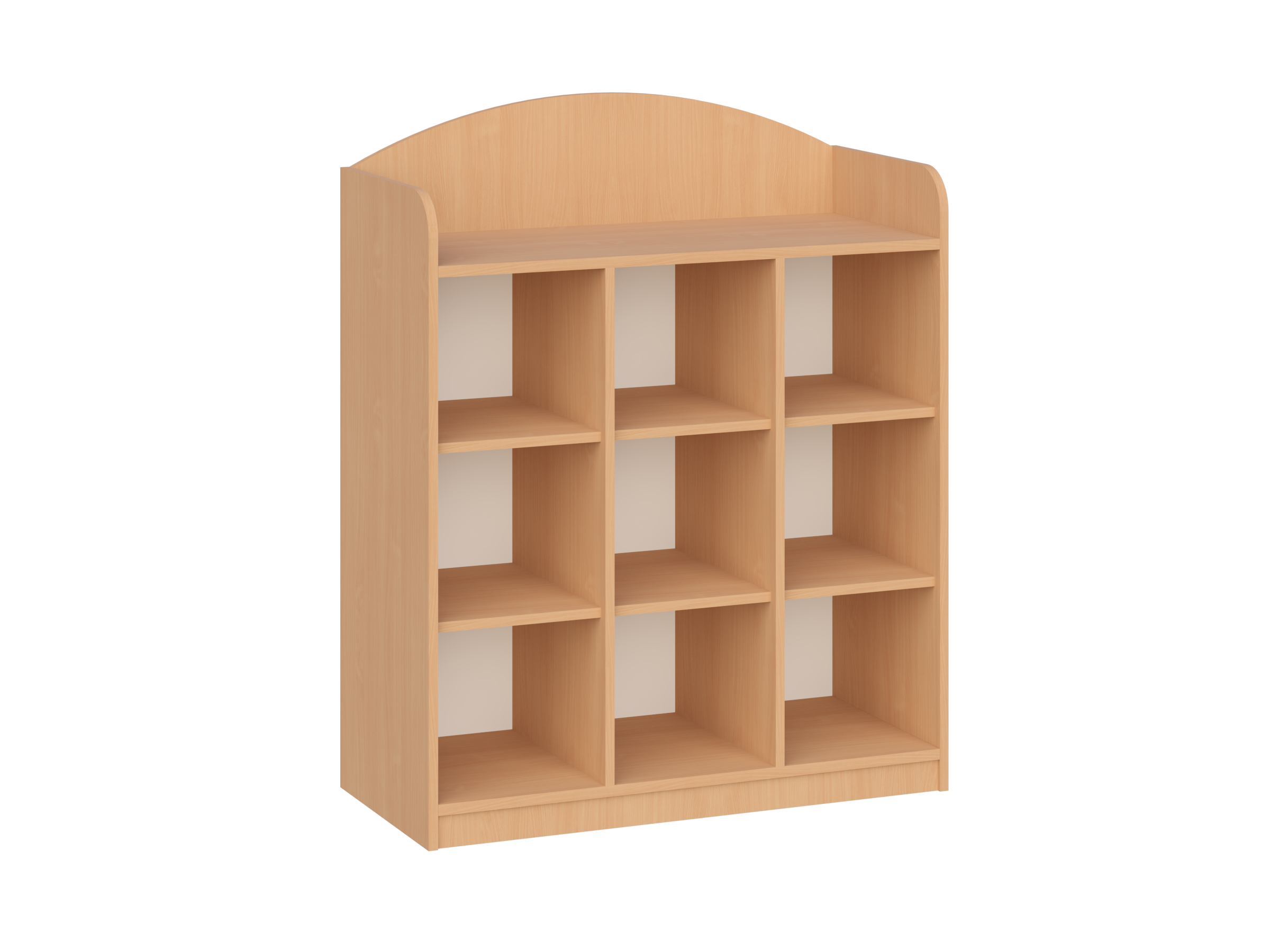 Regał przedszkolny Primo 236, 9 schowków