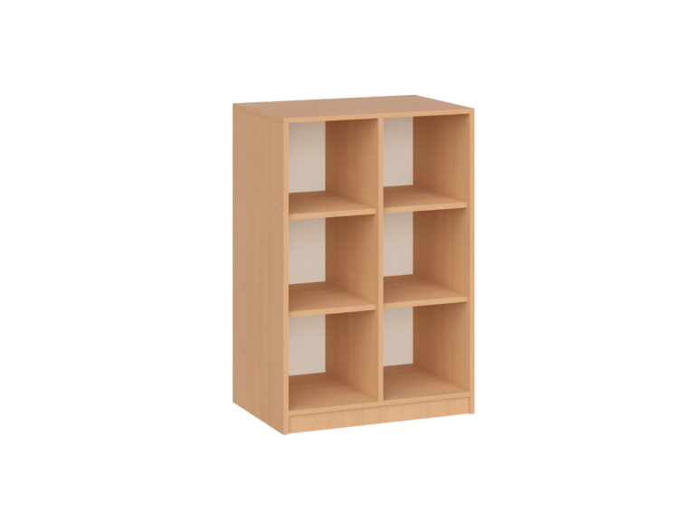 Regał przedszkolny Primo 239, 6 schowków